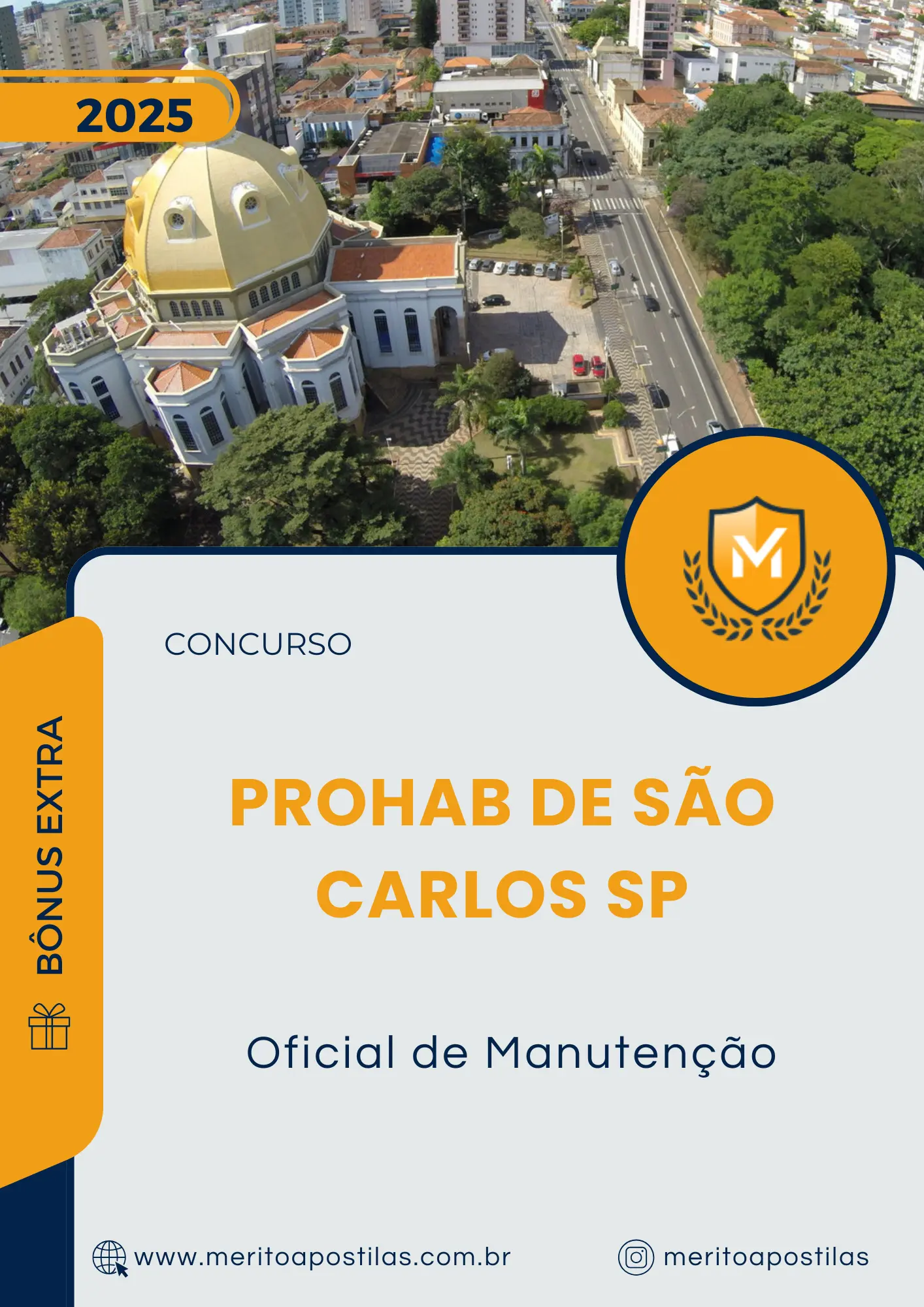Apostila Oficial de Manutenção Concurso PROHAB de São Carlos SP 2025