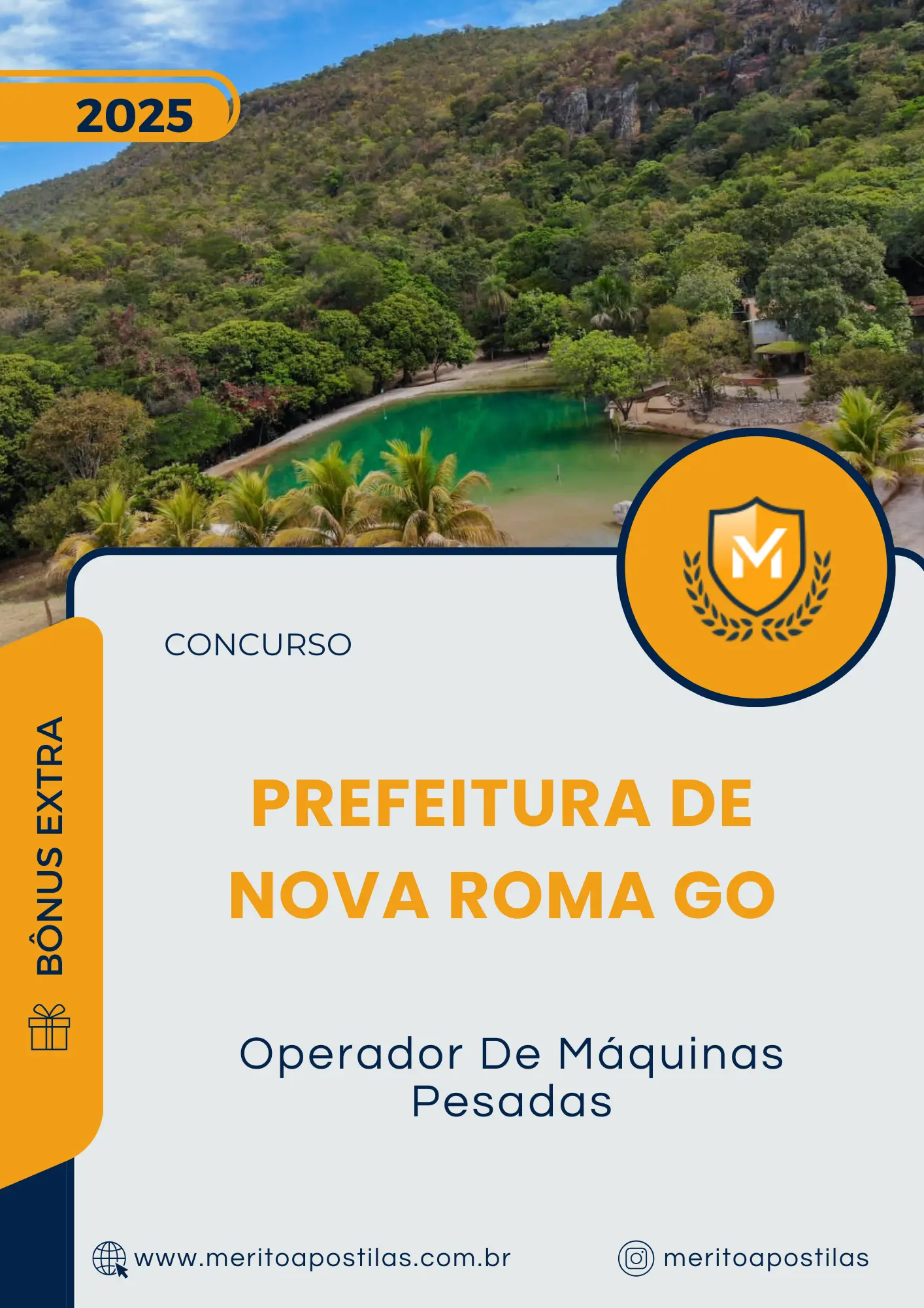 Apostila Operador De Máquinas Pesadas Prefeitura de Nova Roma GO 2025