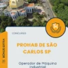 Apostila Operador de Máquina Industrial Concurso PROHAB de São Carlos SP 2025