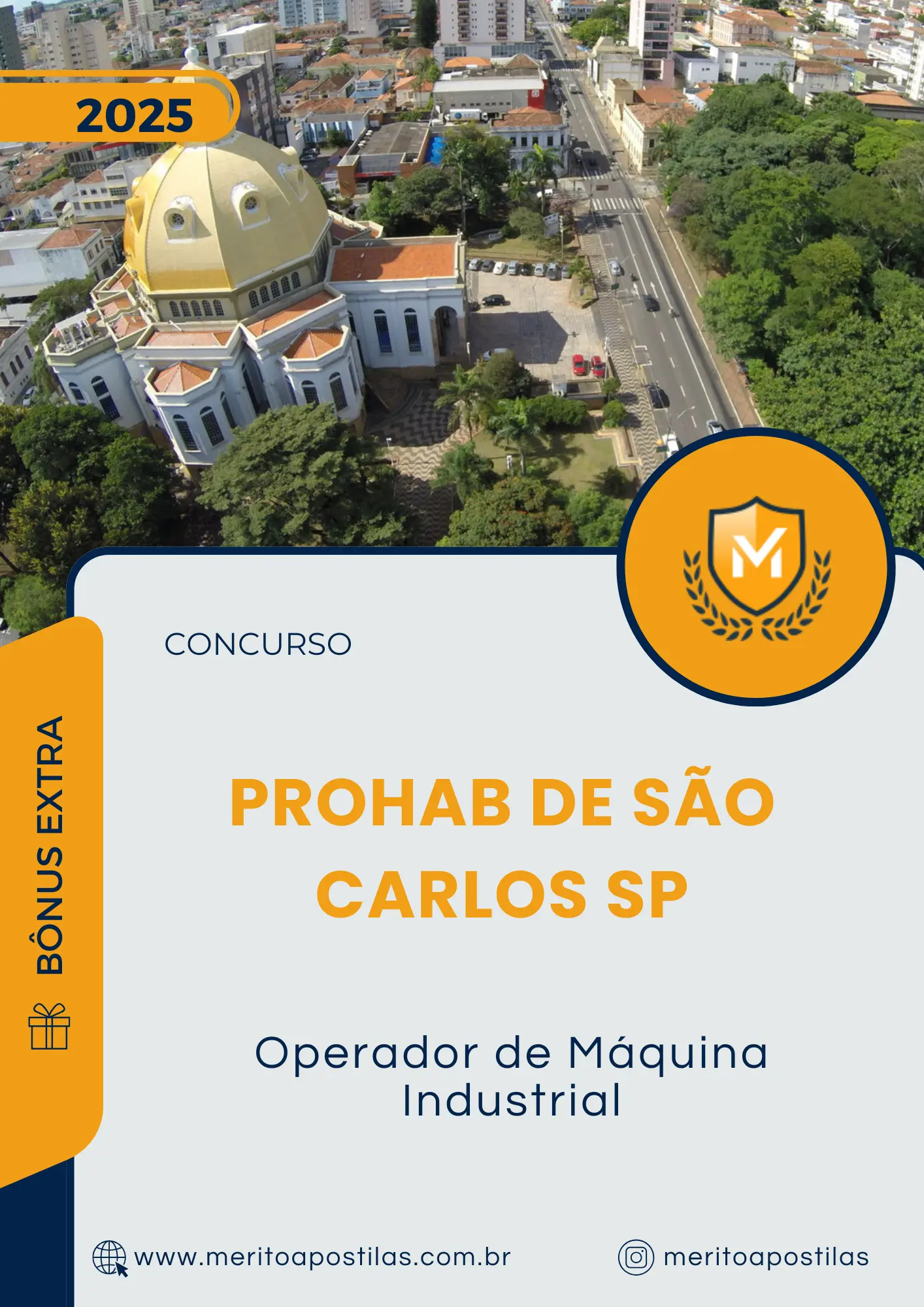 Apostila Operador de Máquina Industrial Concurso PROHAB de São Carlos SP 2025