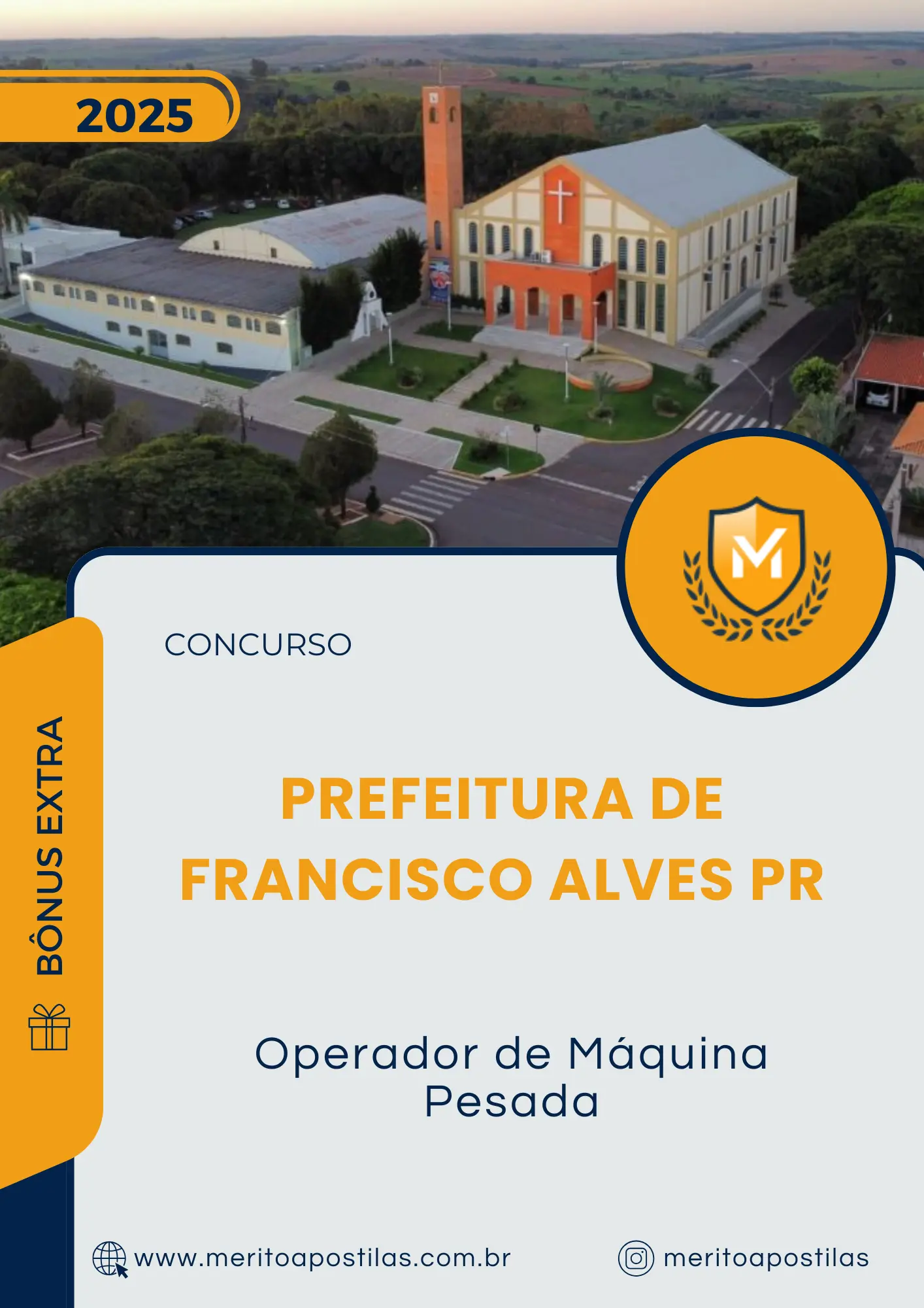 Apostila Operador de Máquina Pesada Prefeitura de Francisco Alves PR 2025
