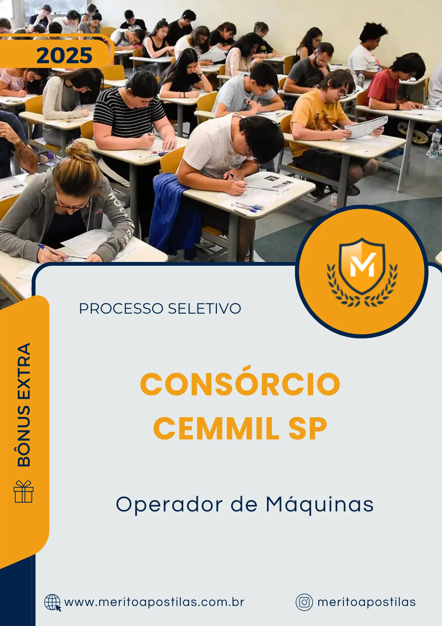 Apostila Operador de Máquinas Consórcio CEMMIL SP 2025