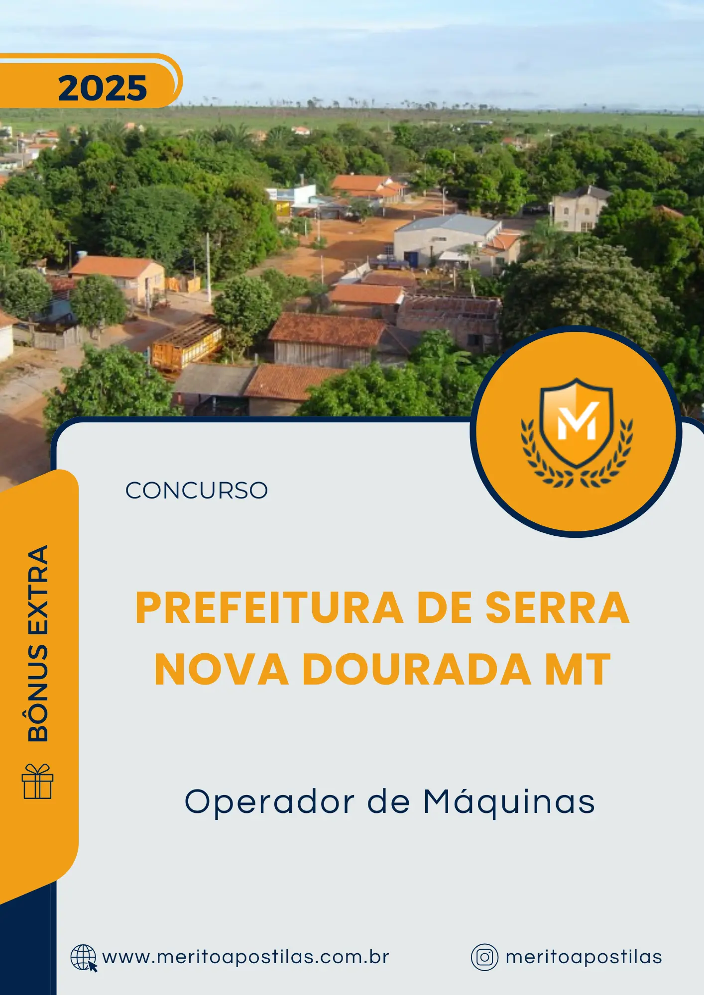 Apostila Operador de Máquinas Concurso Prefeitura de Serra Nova Dourada MT 2025