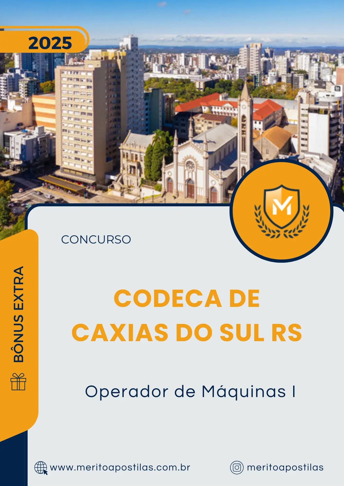 Apostila Operador de Máquinas I Concurso CODECA de Caxias do Sul RS 2025