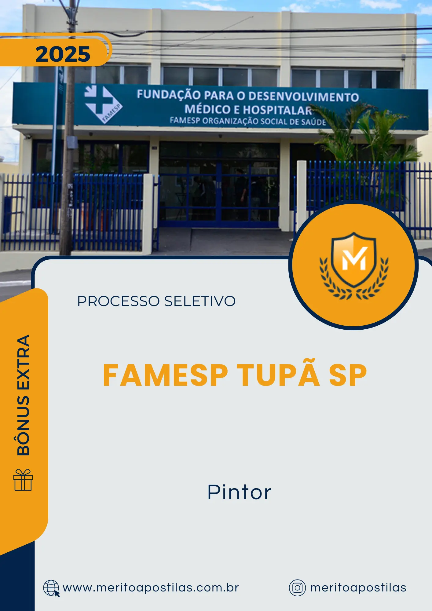 Apostila Pintor Processo Seletivo FAMESP Tupã SP 2025