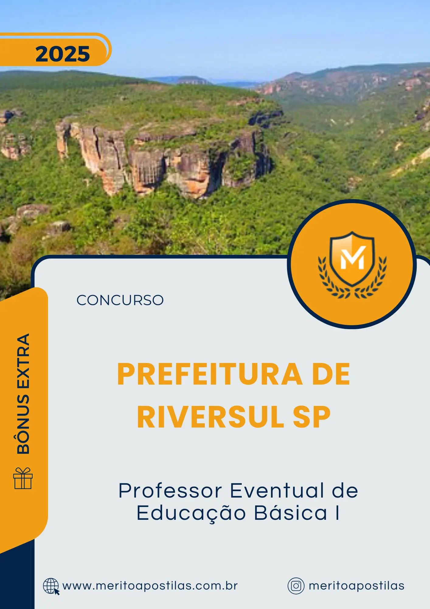 Apostila Professor Eventual de Educação Básica I Prefeitura de Riversul SP 2025