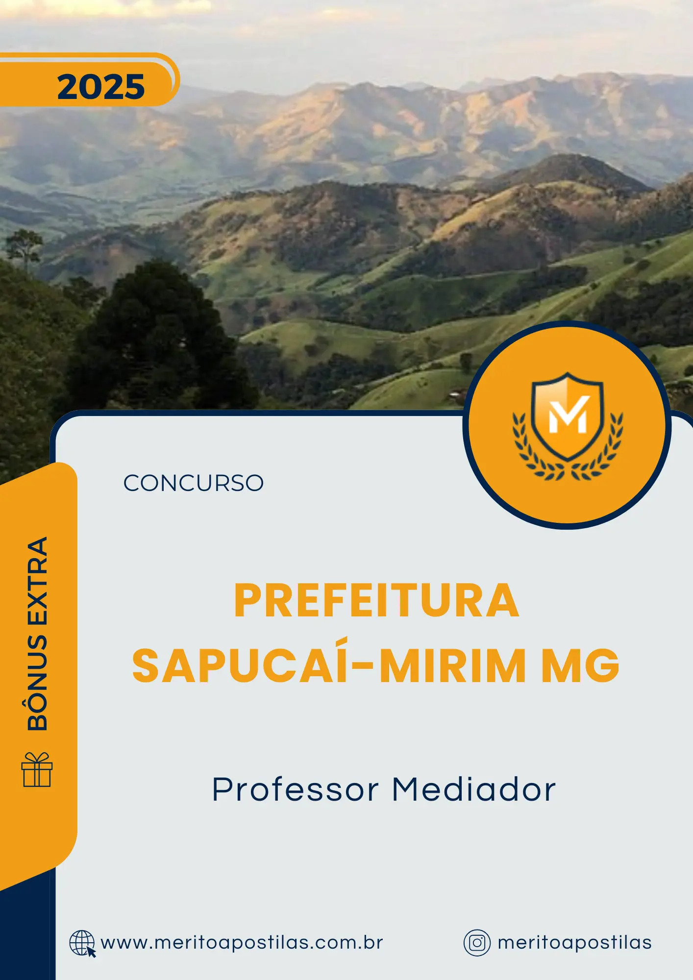 Apostila Professor Mediador Prefeitura Sapucaí Mirim MG 2025