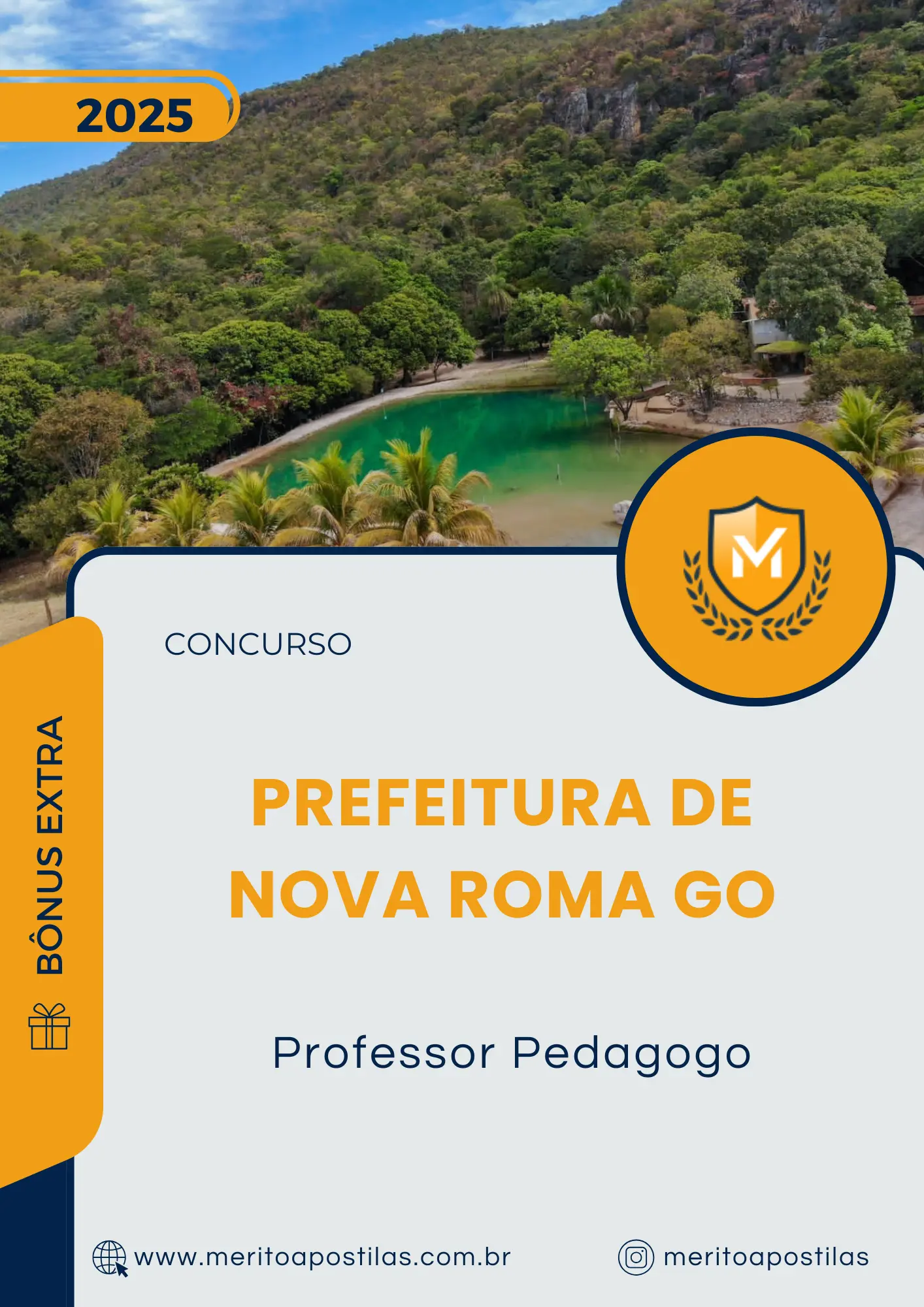 Apostila Professor Pedagogo Prefeitura de Nova Roma GO 2025
