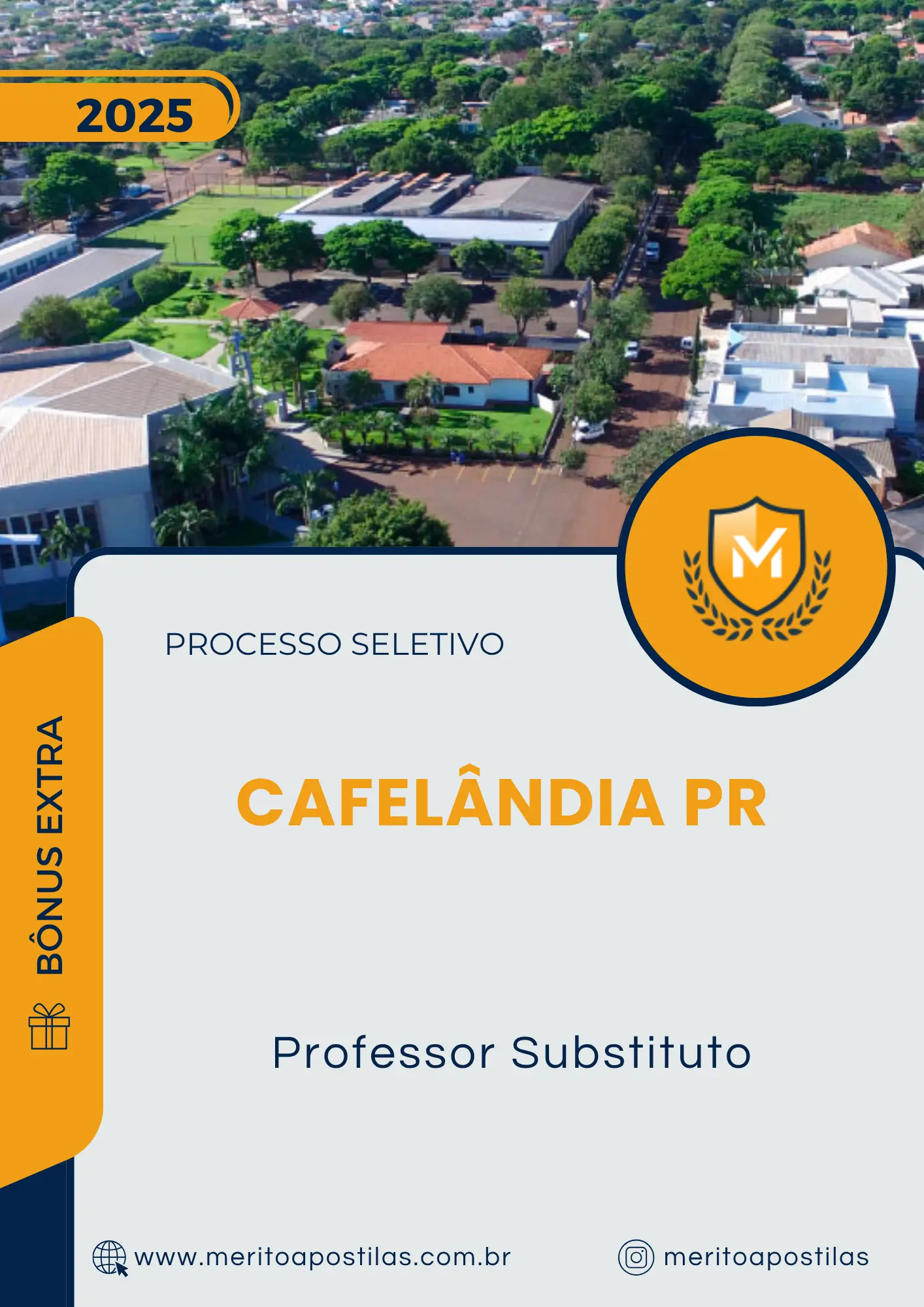 Apostila Professor Substituto Processo Seletivo Cafelândia PR 2025