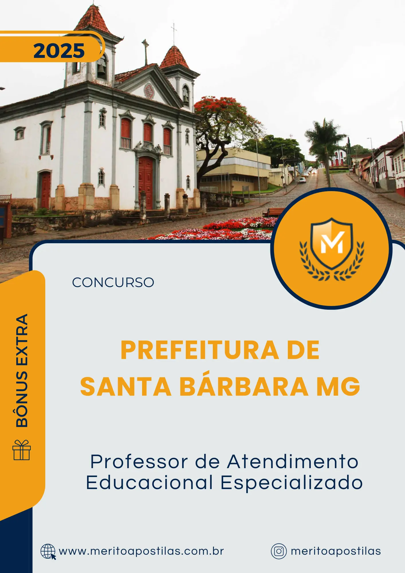 Apostila Professor de Atendimento Educacional Especializado Prefeitura de Santa Bárbara MG 2025