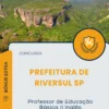 Apostila Professor de Educação Básica II Inglês Prefeitura de Riversul SP 2025
