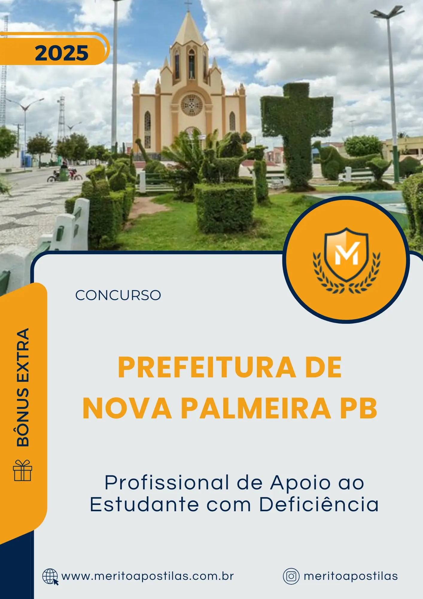 Apostila Profissional de Apoio ao Estudante com Deficiência Prefeitura de Nova Palmeira PB 2025
