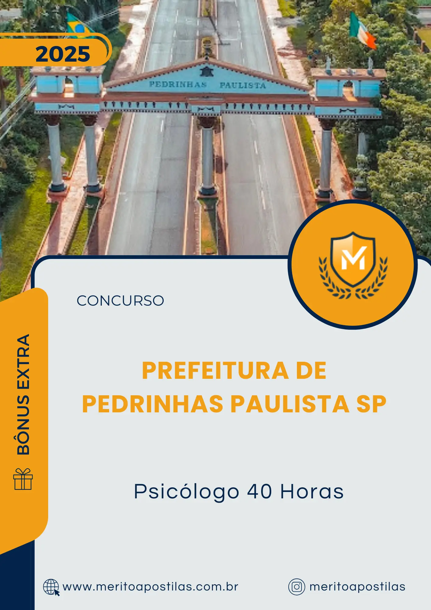 Apostila Psicólogo 40 Horas Prefeitura de Pedrinhas Paulista SP 2025