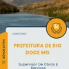 Apostila Supervisor De Obras E Serviços Prefeitura de Rio Doce MG 2025