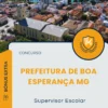 Apostila Supervisor Escolar Prefeitura de Boa Esperança MG 2025