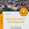 Apostila Téc Nível Sup Fonoaudiólogo Prefeitura de Boa Esperança MG 2025