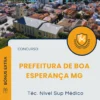 Apostila Téc Nível Sup Médico Prefeitura de Boa Esperança MG 2025