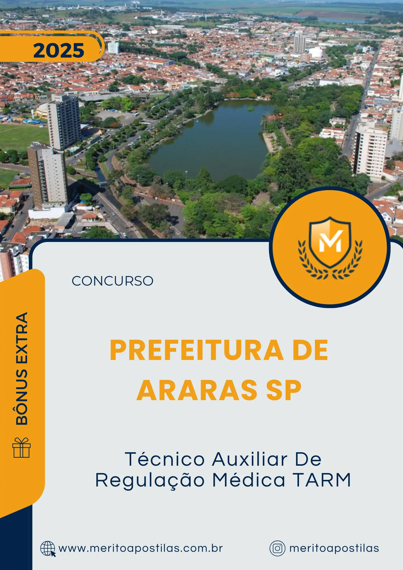 Apostila Técnico Auxiliar De Regulação Médica TARM Prefeitura de Araras SP 2025