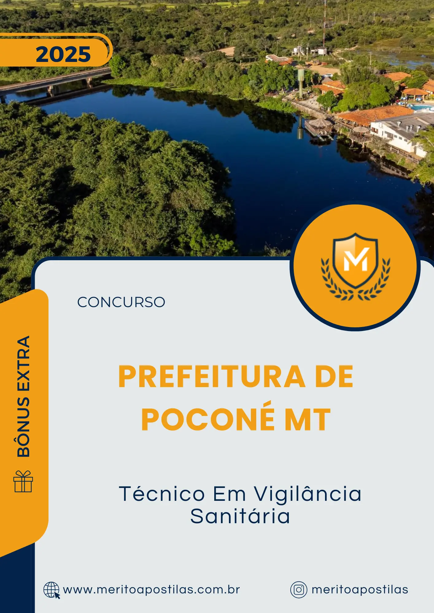 Apostila Técnico Em Vigilância Sanitária Prefeitura de Poconé MT 2025