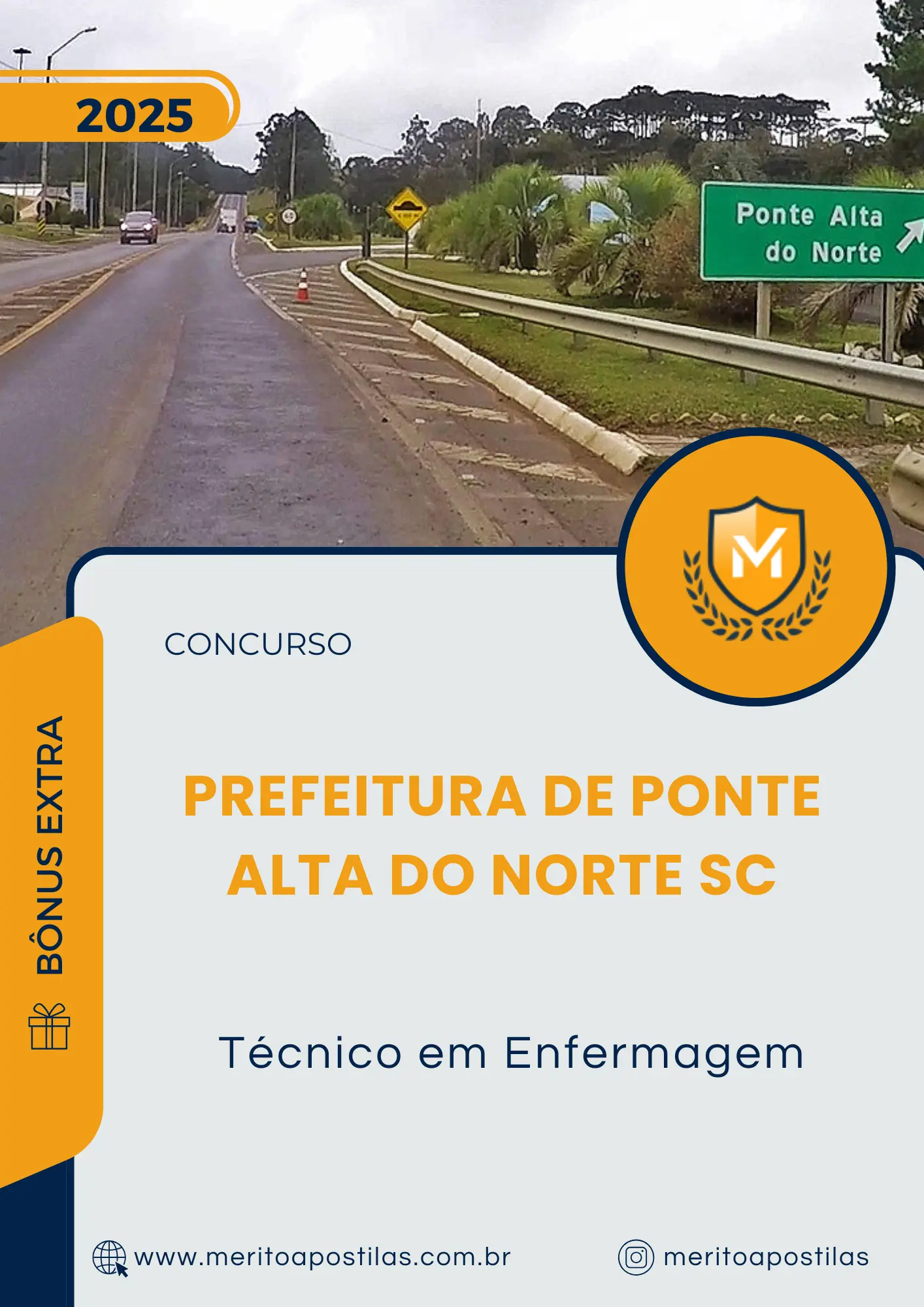 Apostila Técnico em Enfermagem Prefeitura de Ponte Alta do Norte SC 2025