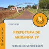 Apostila Técnico em Enfermagem Prefeitura de Ariranha SP 2025