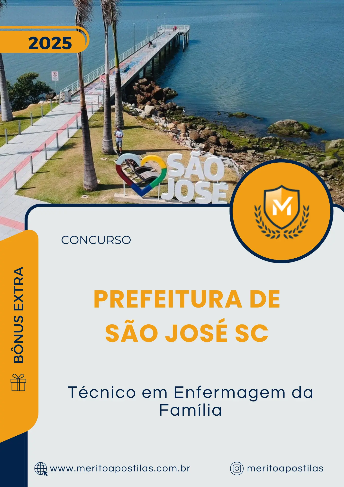 Apostila Técnico em Enfermagem da Família Prefeitura de São José SC 2025