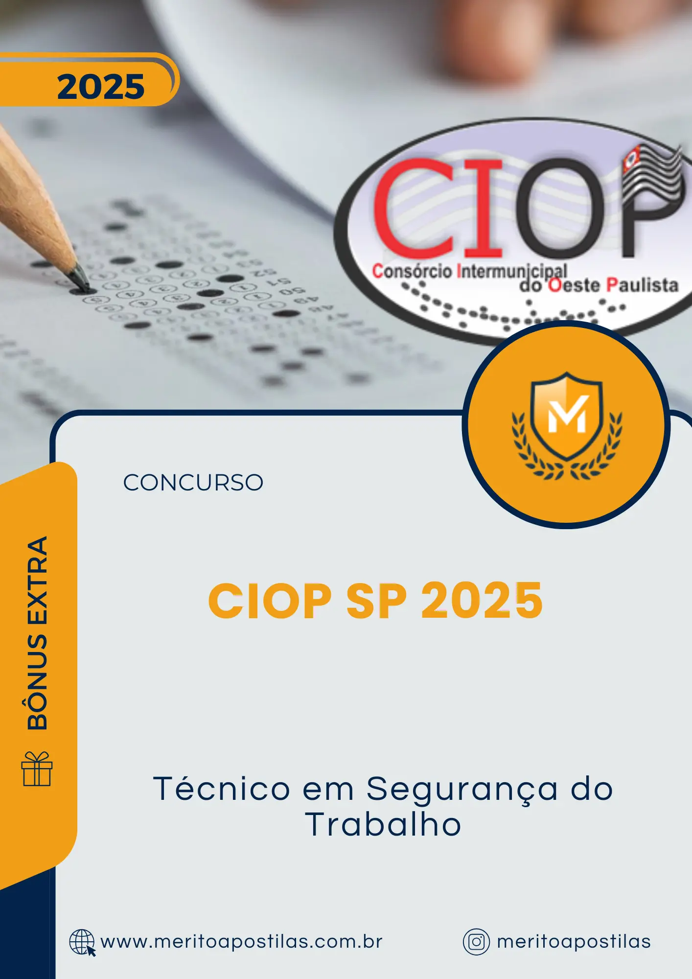 Apostila Técnico em Segurança do Trabalho Concurso CIOP SP 2025
