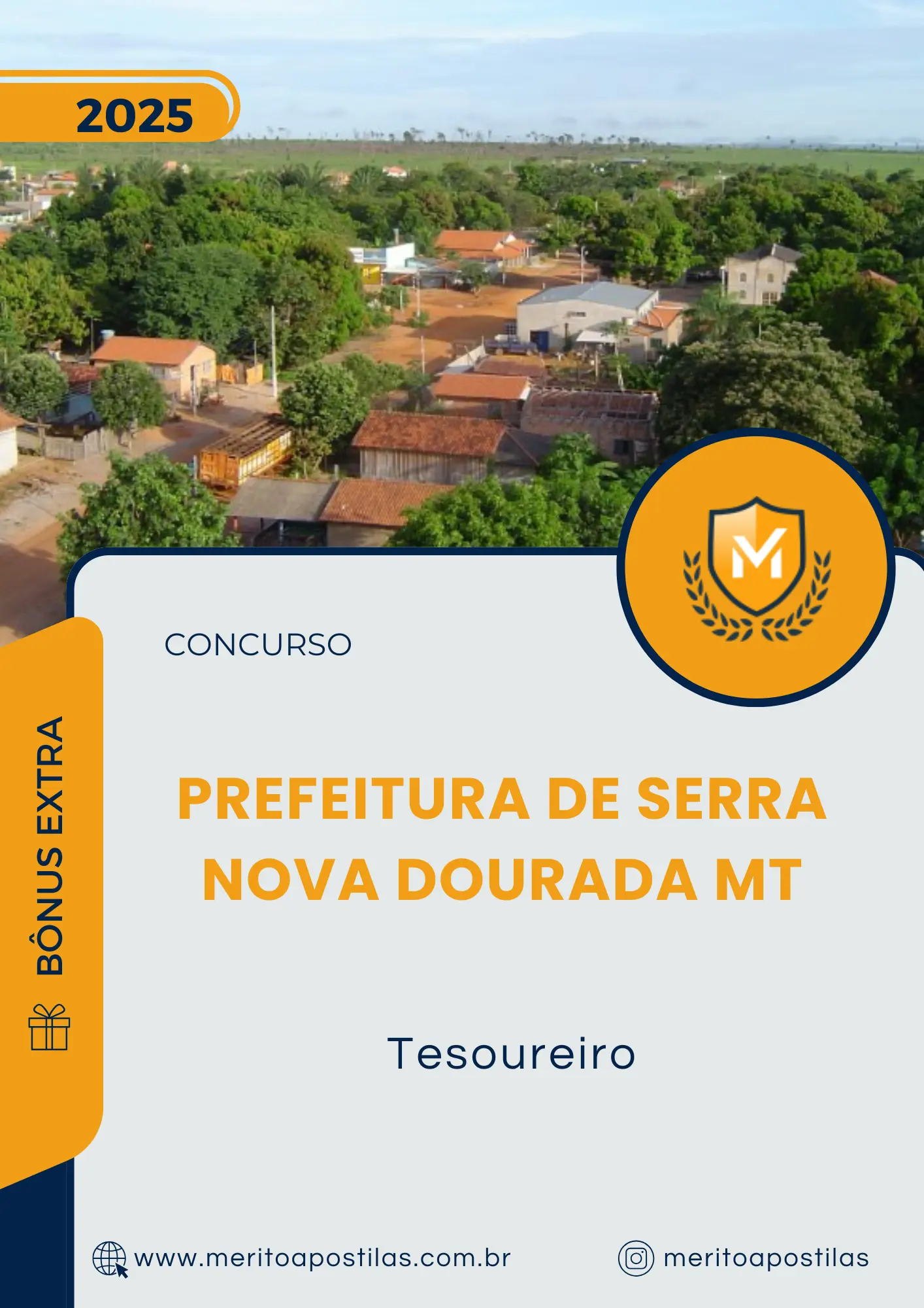 Apostila Tesoureiro Concurso Prefeitura de Serra Nova Dourada MT 2025