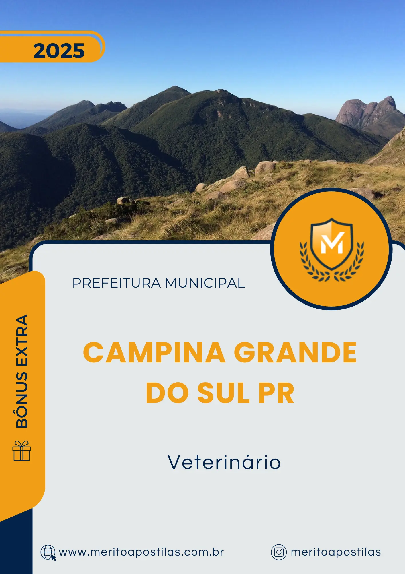 Apostila Veterinário Prefeitura de Campina Grande do Sul PR 2025