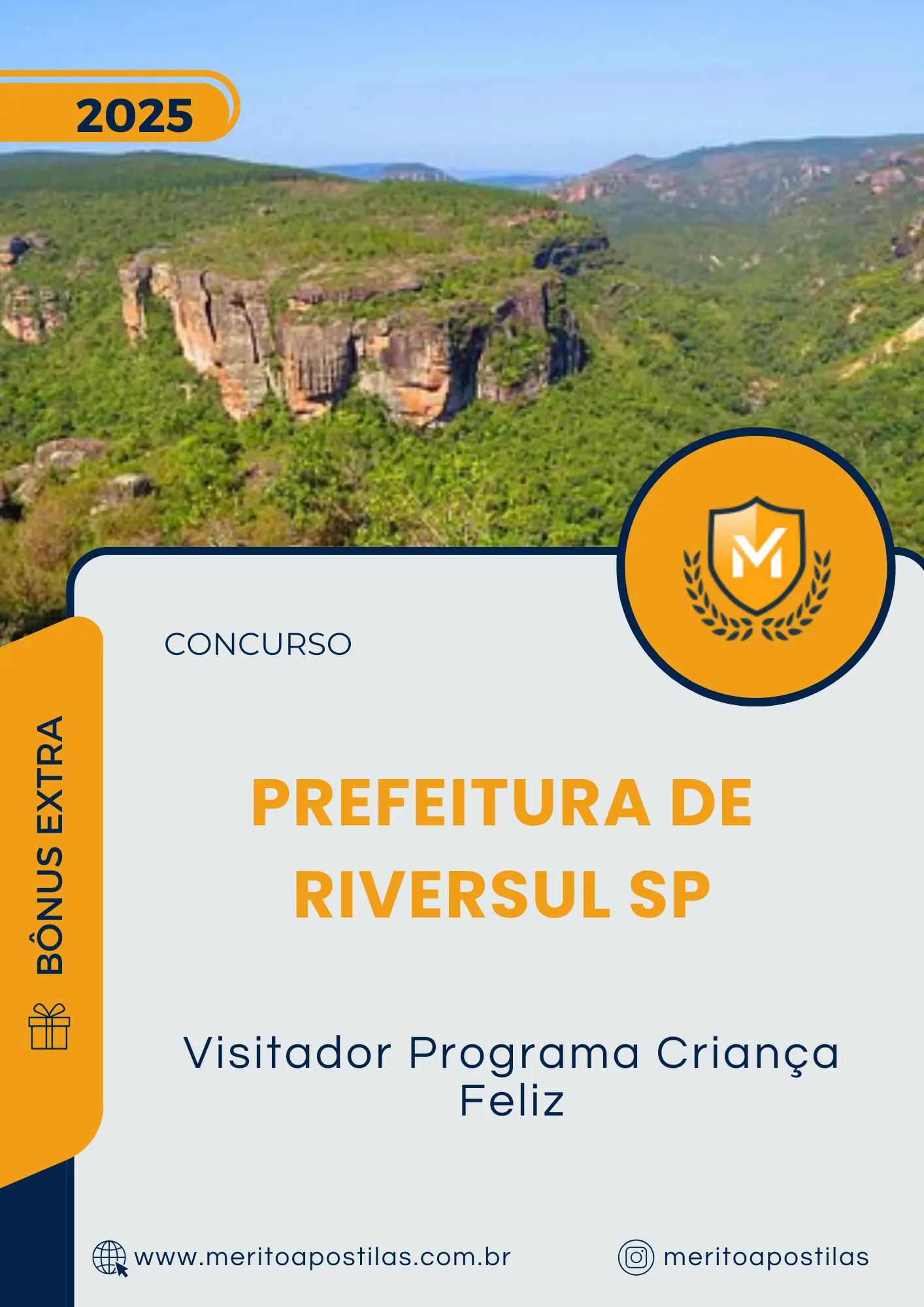 Apostila Visitador Programa Criança Feliz Prefeitura de Riversul SP 2025