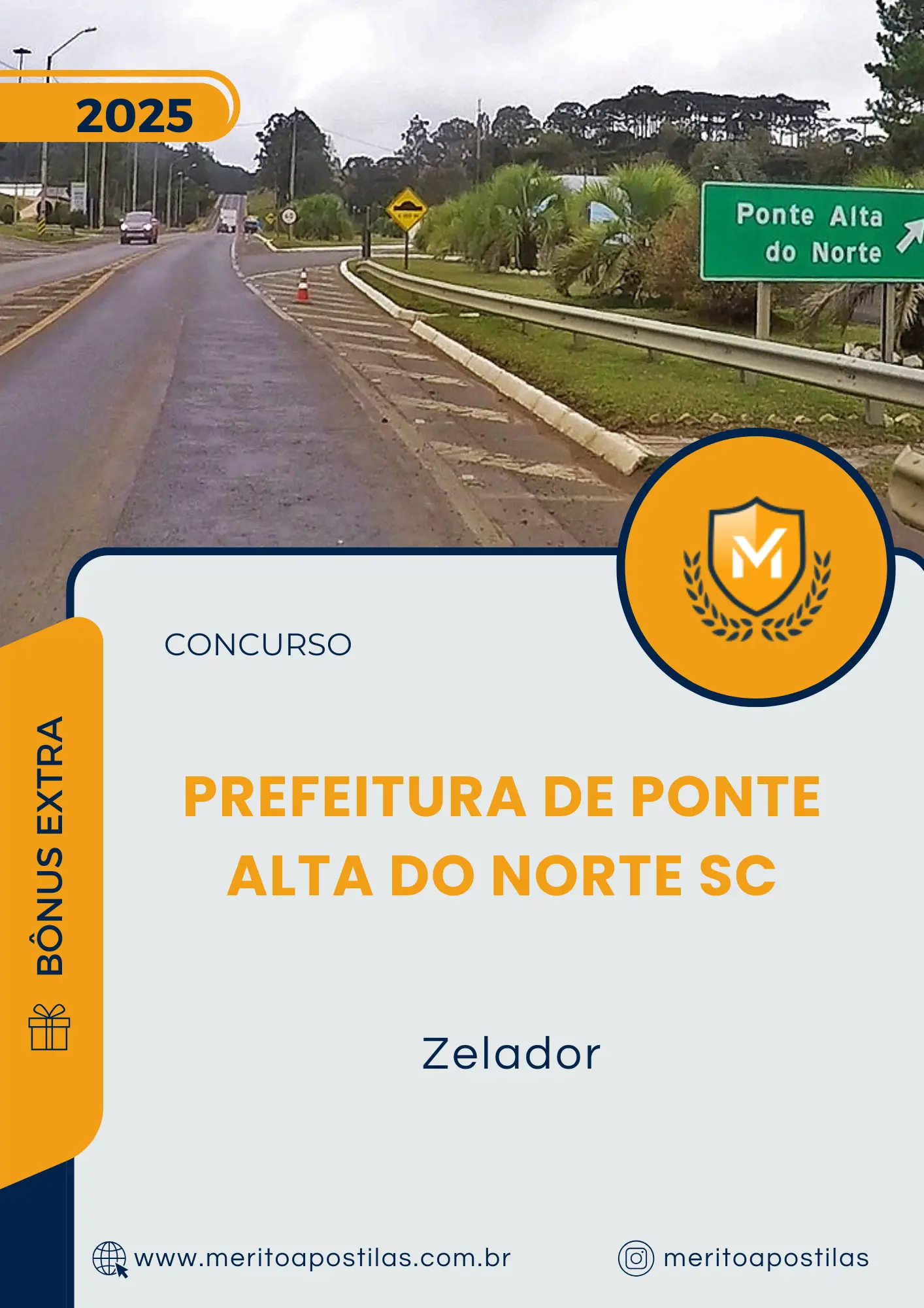 Apostila Zelador Prefeitura de Ponte Alta do Norte SC 2025