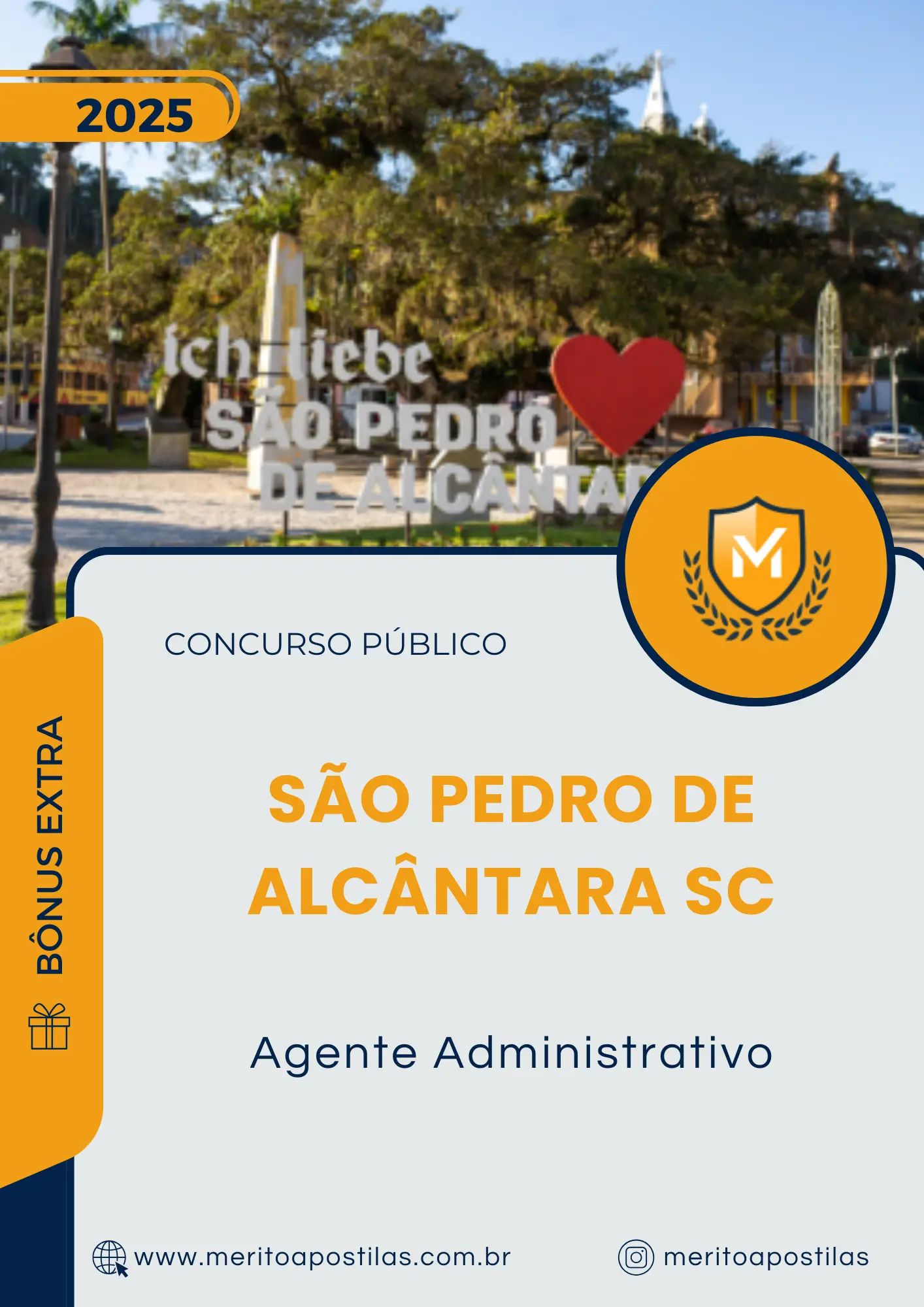 Apostila Agente Administrativo Prefeitura de São Pedro de Alcântara SC 2025