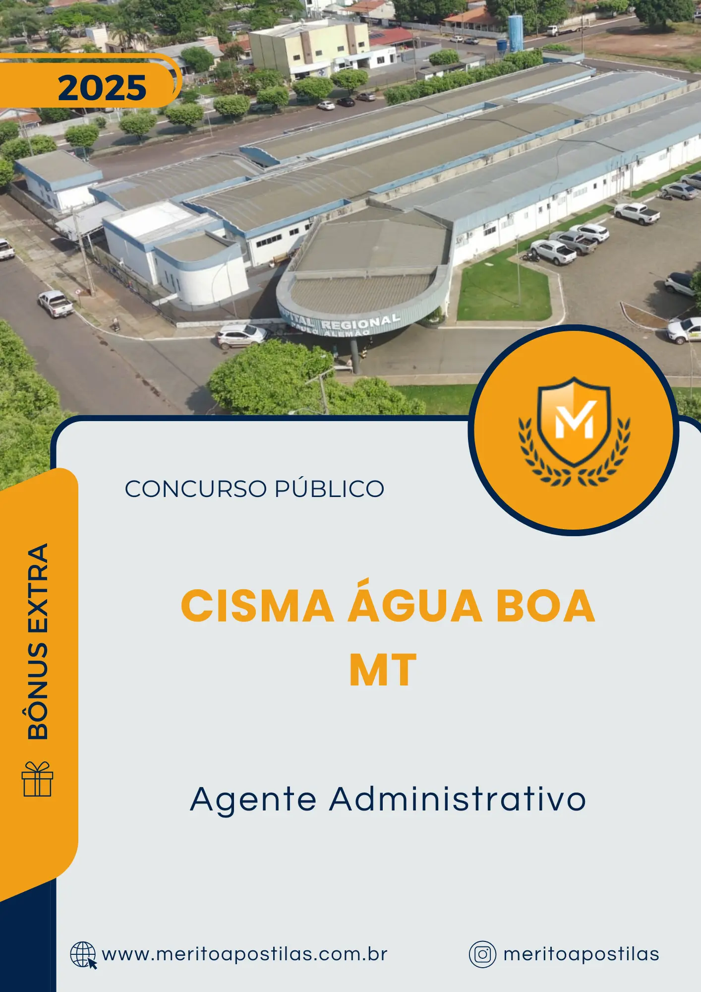 Apostila Agente Administrativo Concurso CISMA Água Boa MT 2025