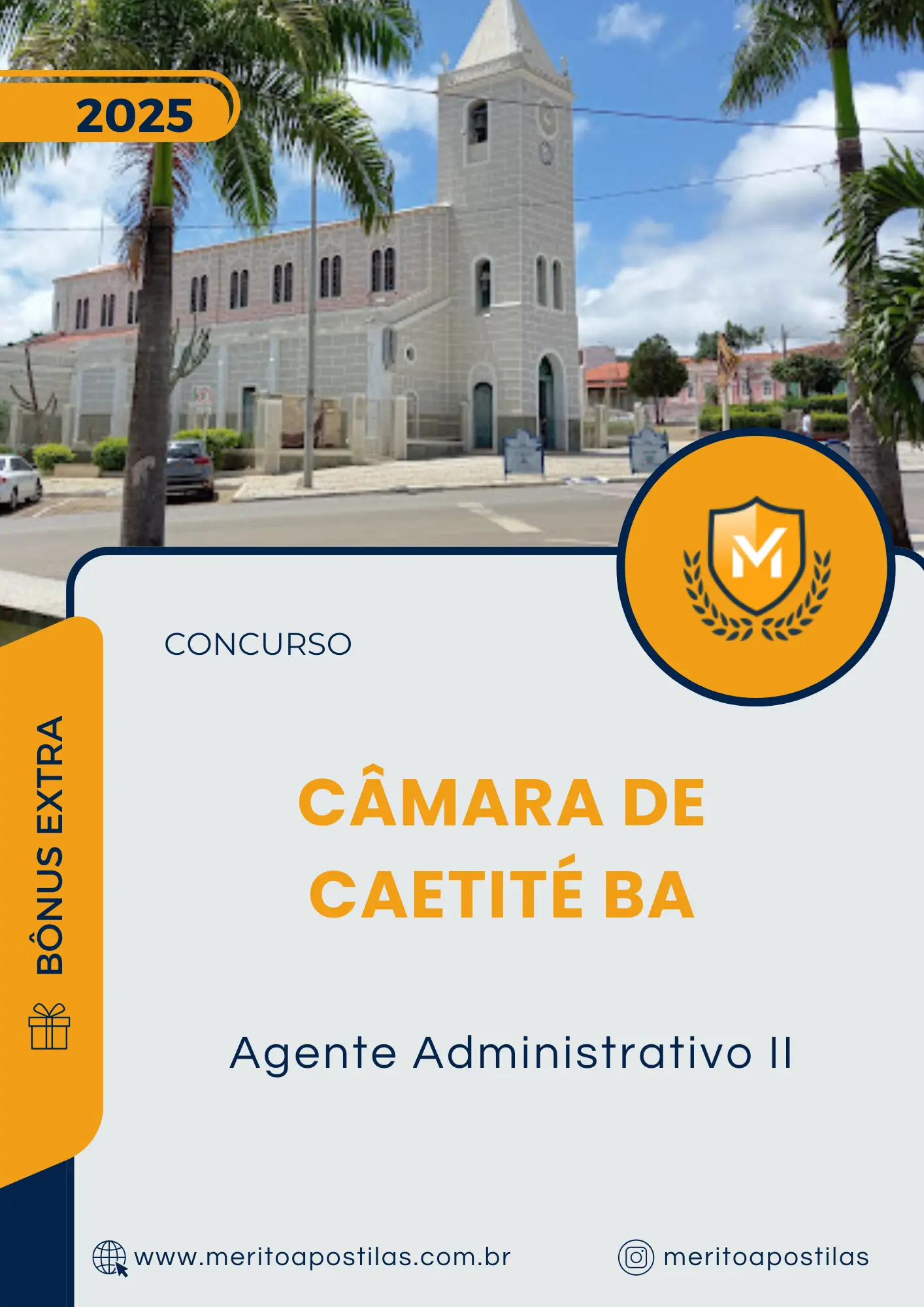 Apostila Agente Administrativo II Câmara de Caetité BA 2025
