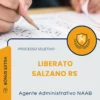 Apostila Agente Administrativo NAAB Prefeitura de Liberato Salzano RS 2025
