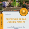 Apostila Agente Comunitário De Saúde Prefeitura de São José do Piauí PI 2025