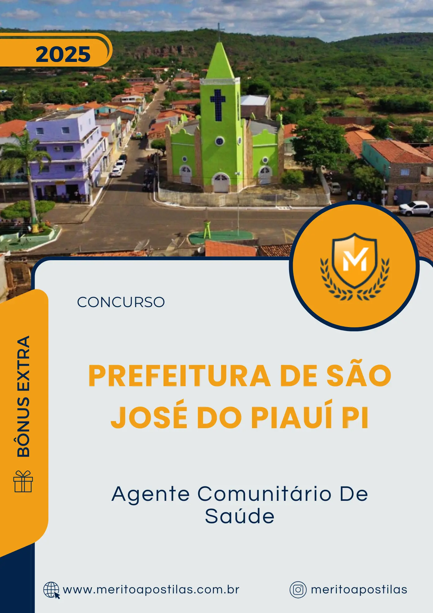 Apostila Agente Comunitário De Saúde Prefeitura de São José do Piauí PI 2025