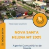 Apostila Agente Comunitário de Saúde Prefeitura de Nova Santa Helena MT 2025