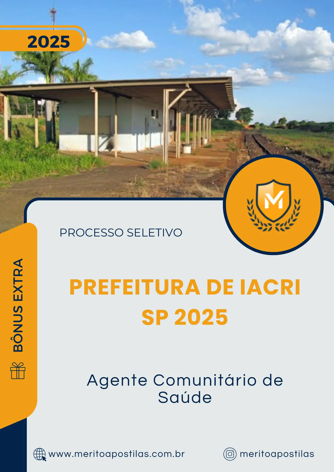 Apostila Agente Comunitário de Saúde Prefeitura de Iacri SP 2025