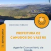 Apostila Agente Comunitário de Saúde Prefeitura de Canudos do Vale RS 2025