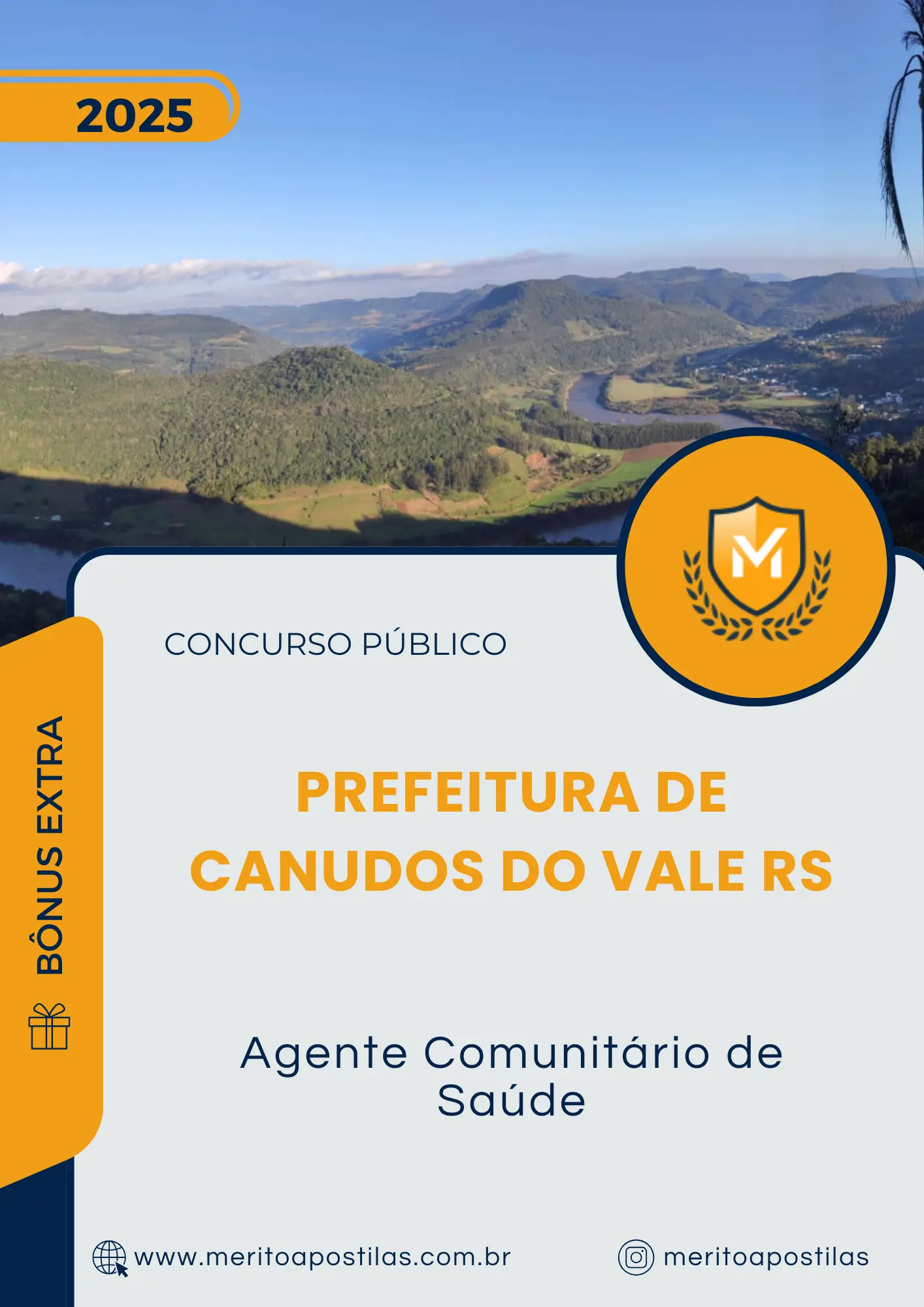 Apostila Agente Comunitário de Saúde Prefeitura de Canudos do Vale RS 2025