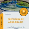 Apostila Agente Comunitário de Saúde Prefeitura de Água Boa MT 2025