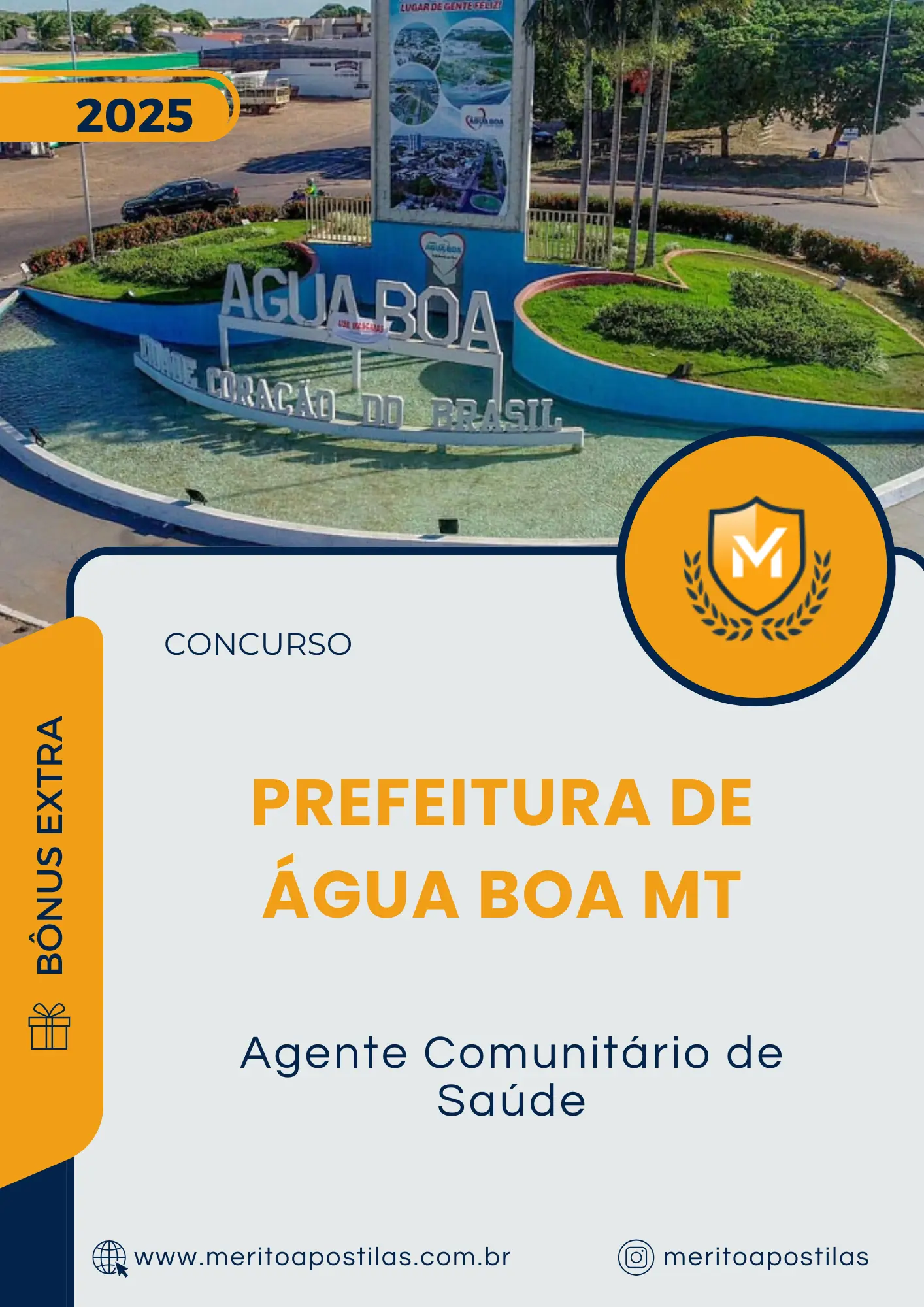 Apostila Agente Comunitário de Saúde Prefeitura de Água Boa MT 2025