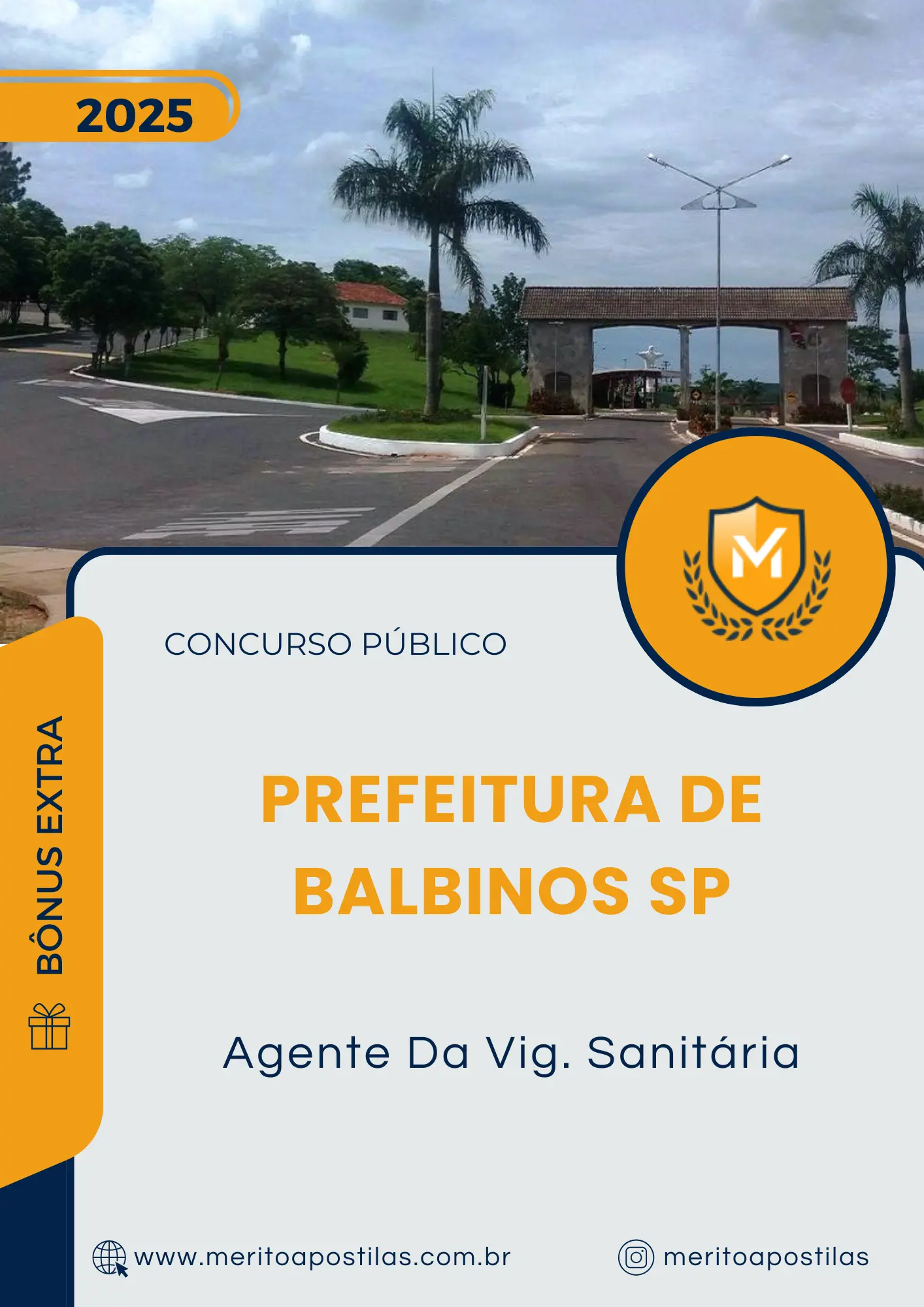 Apostila Agente Da Vigilância Sanitária Prefeitura de Balbinos SP 2025