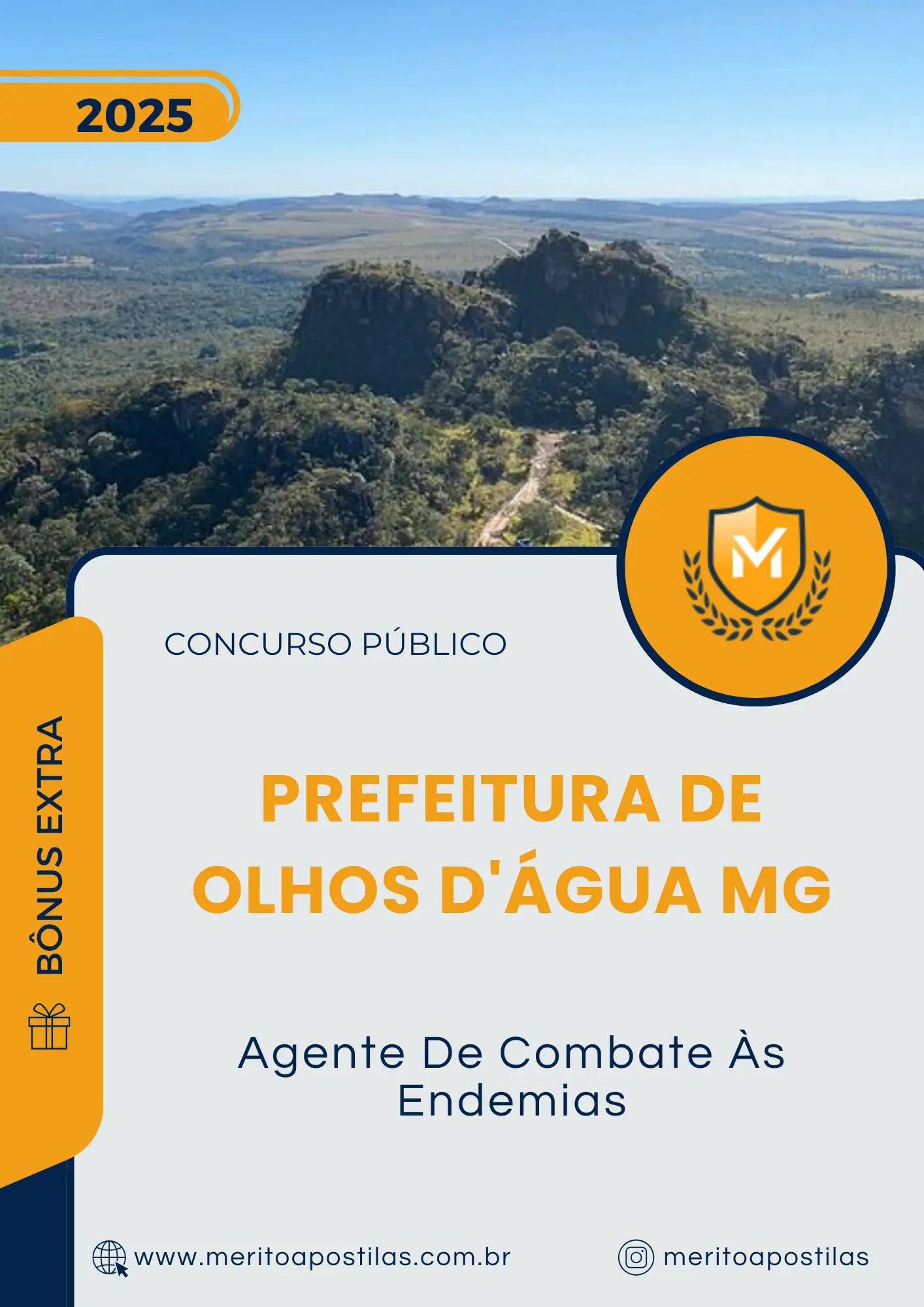 Apostila Agente De Combate Às Endemias Prefeitura de Olhos D'Água MG 2025