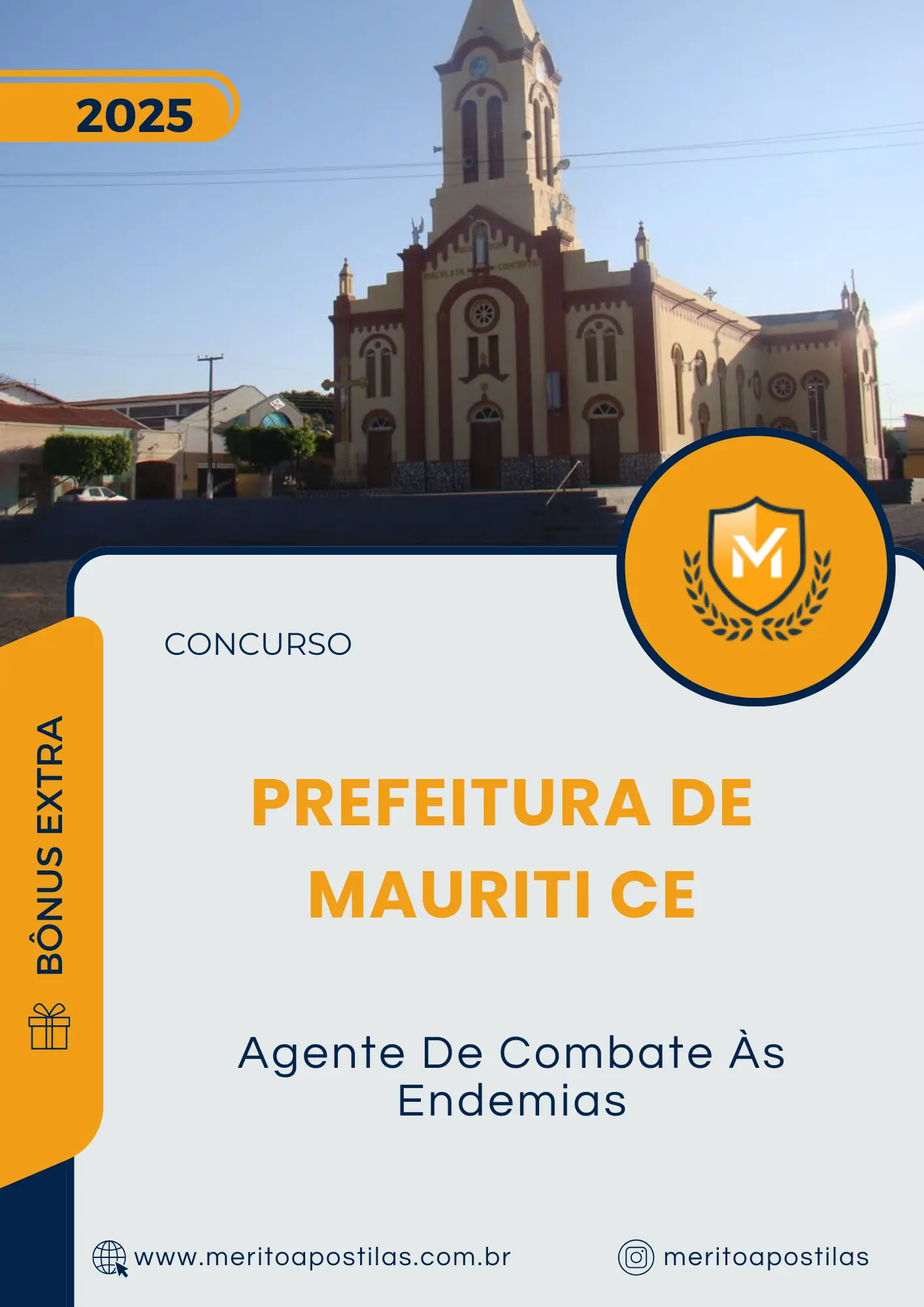 Apostila Agente De Combate Às Endemias Prefeitura de Mauriti CE 2025