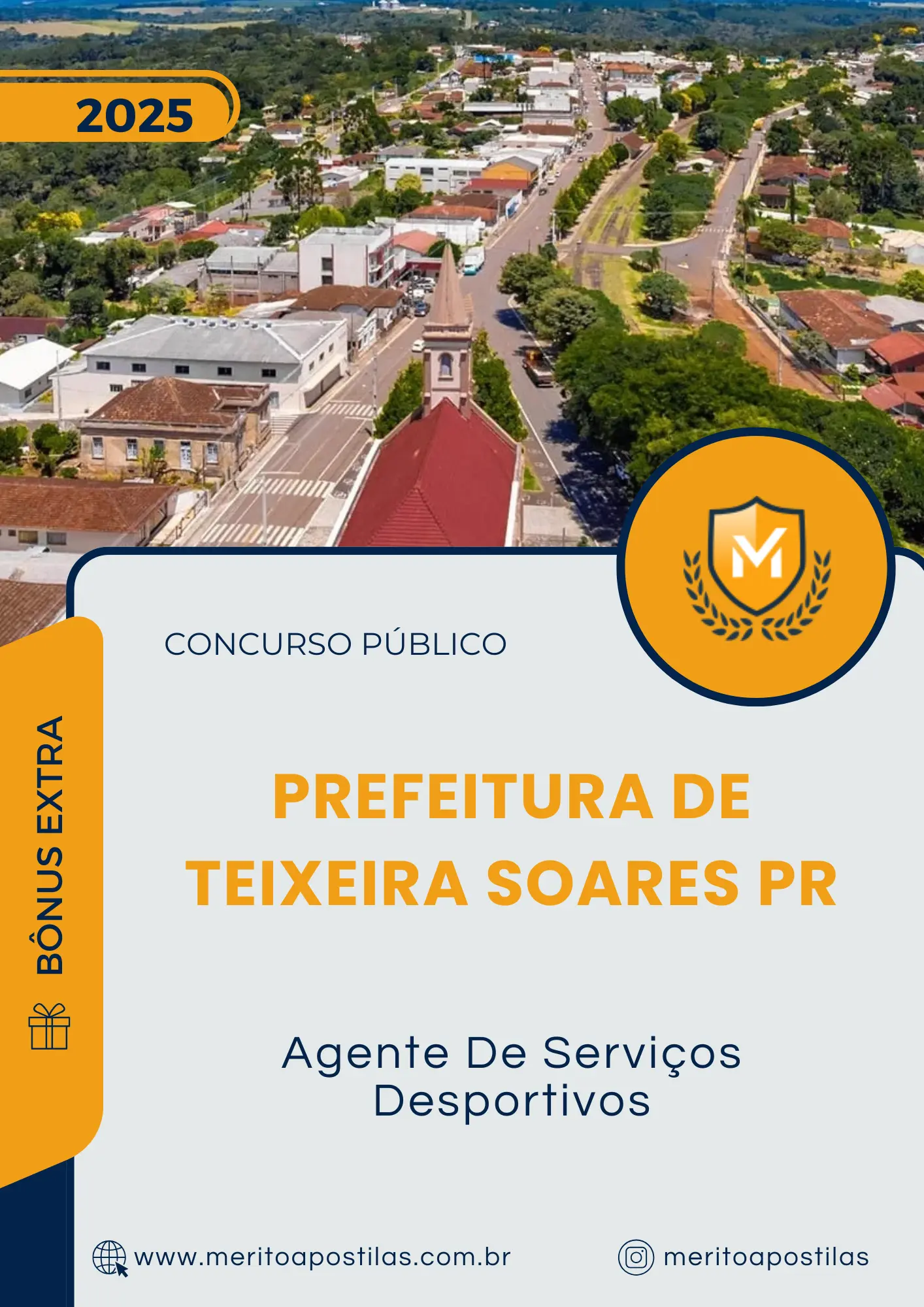 Apostila Agente De Serviços Desportivos Prefeitura de Teixeira Soares PR 2025