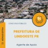 Apostila Agente de Apoio Prefeitura de Lindoeste PR 2025