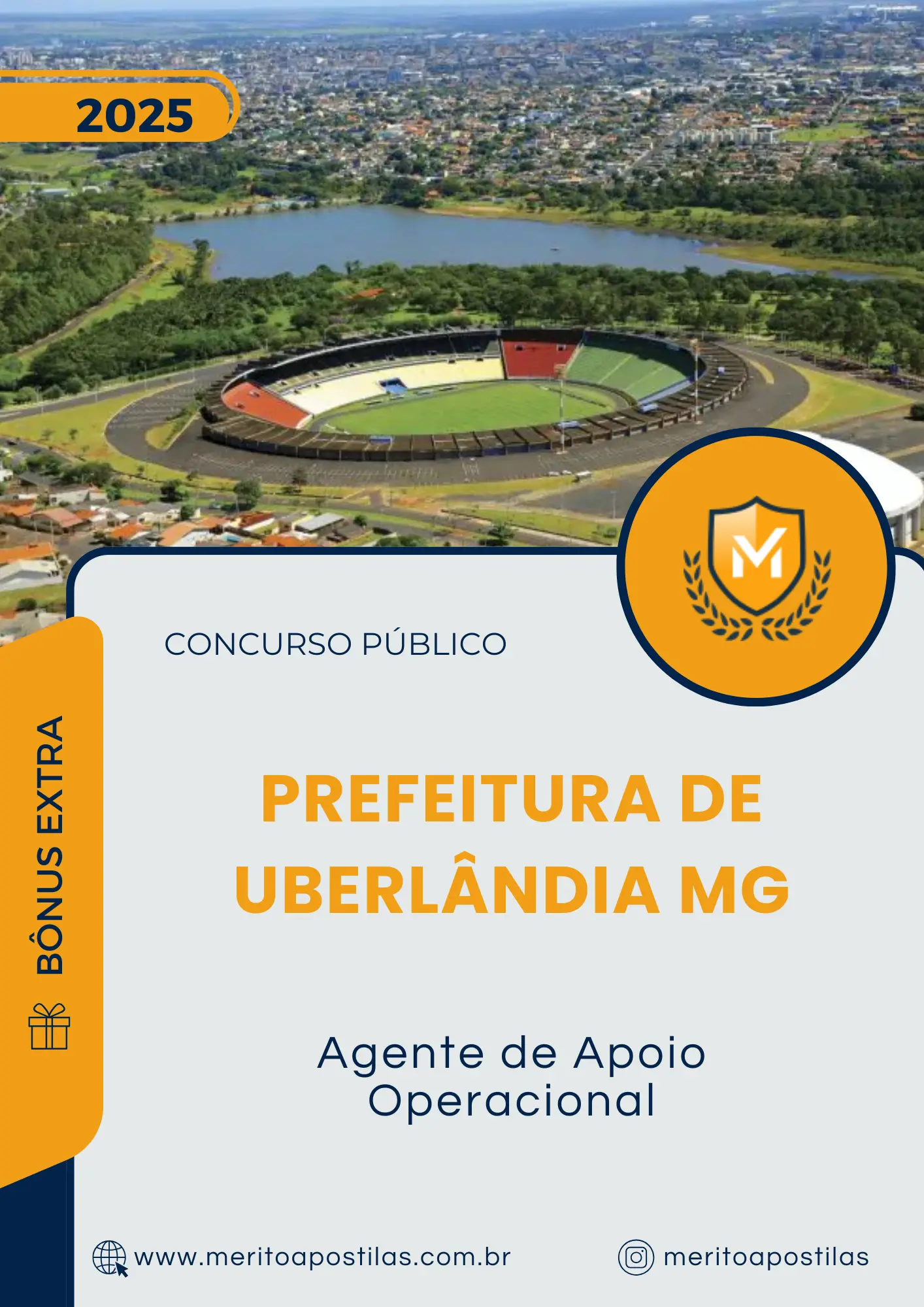 Apostila Agente de Apoio Operacional Prefeitura de Uberlândia MG 2025