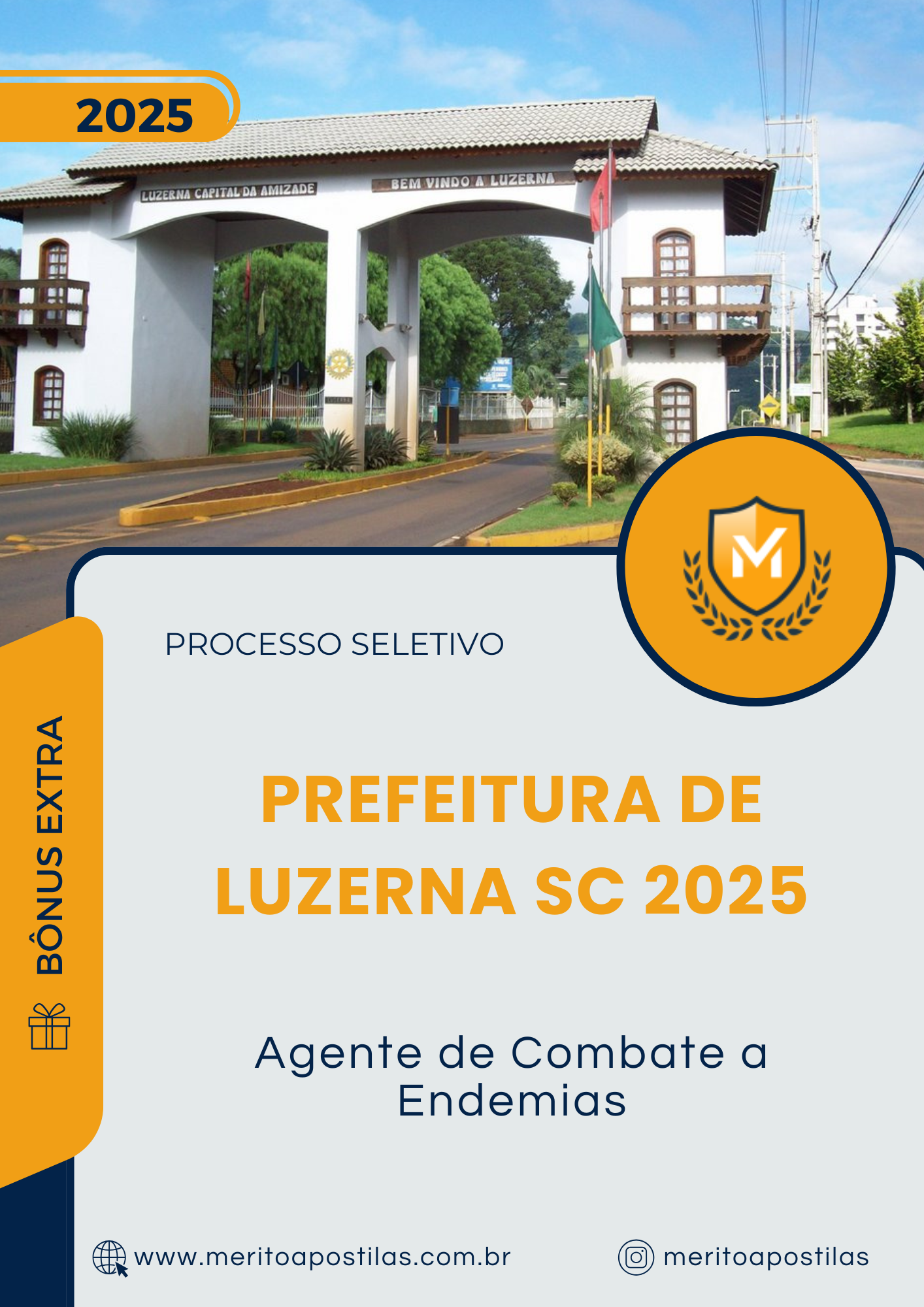 Apostila Agente de Combate a Endemias Prefeitura de Luzerna SC 2025